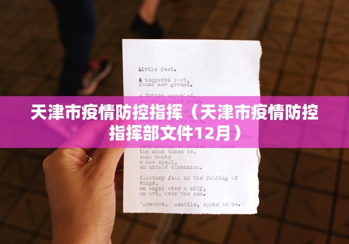 天津市疫情防控指挥（天津市疫情防控指挥部文件12月）