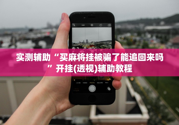 实测辅助“买麻将挂被骗了能追回来吗”开挂(透视)辅助教程