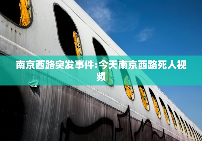 南京西路突发事件:今天南京西路死人视频
