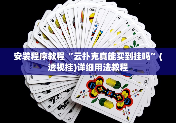 安装程序教程“云扑克真能买到挂吗”(透视挂)详细用法教程