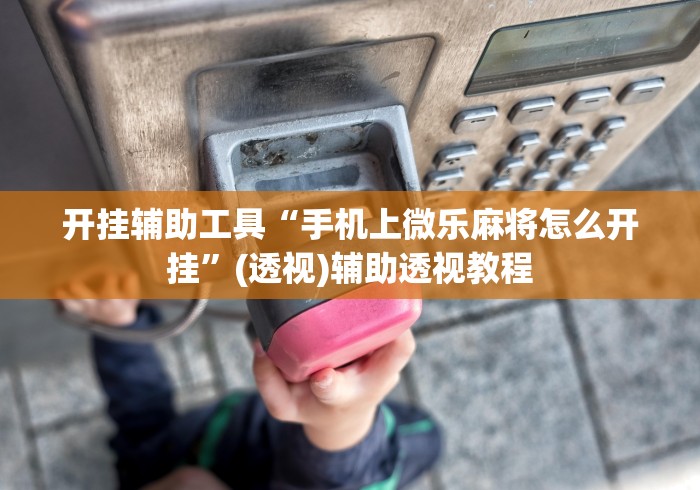 开挂辅助工具“手机上微乐麻将怎么开挂”(透视)辅助透视教程