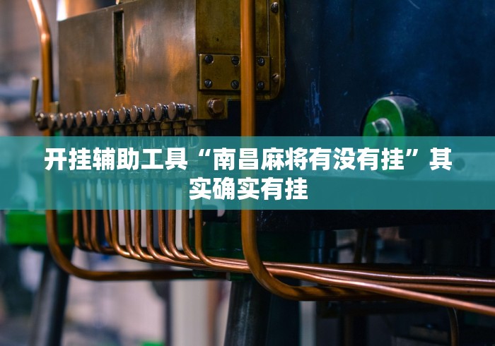 开挂辅助工具“南昌麻将有没有挂”其实确实有挂