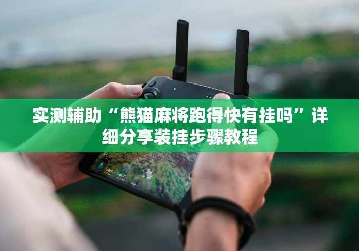 实测辅助“熊猫麻将跑得快有挂吗”详细分享装挂步骤教程