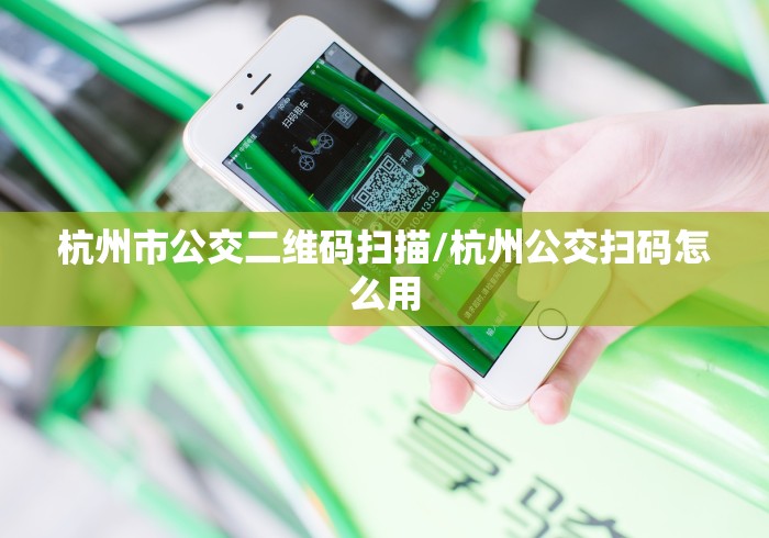 杭州市公交二维码扫描/杭州公交扫码怎么用