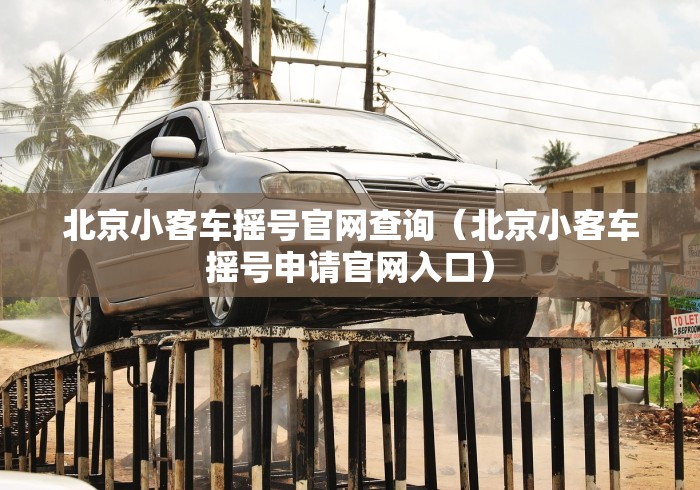 北京小客车摇号官网查询（北京小客车摇号申请官网入口）