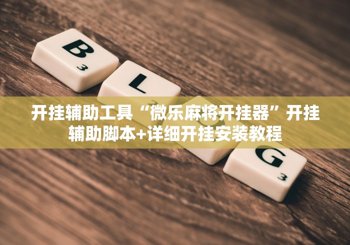 开挂辅助工具“微乐麻将开挂器”开挂辅助脚本+详细开挂安装教程