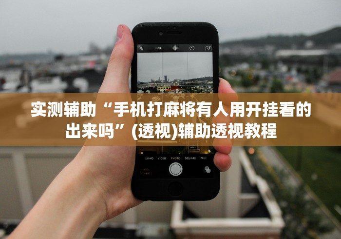 实测辅助“手机打麻将有人用开挂看的出来吗”(透视)辅助透视教程