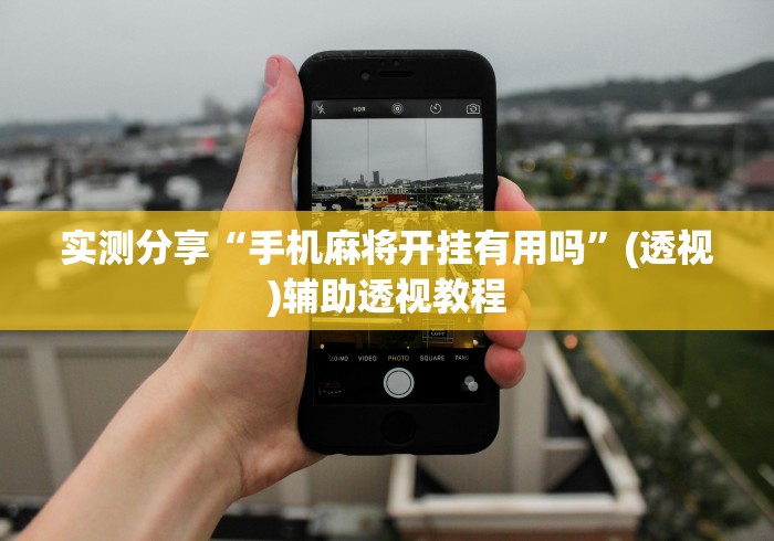 实测分享“手机麻将开挂有用吗”(透视)辅助透视教程