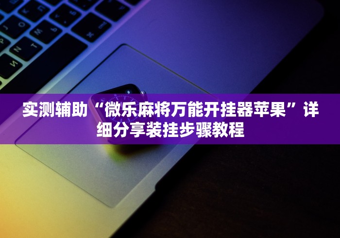 实测辅助“微乐麻将万能开挂器苹果”详细分享装挂步骤教程