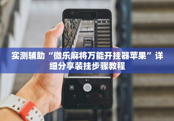 实测辅助“微乐麻将万能开挂器苹果”详细分享装挂步骤教程