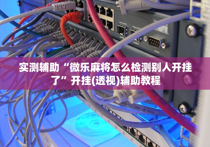 实测辅助“微乐麻将怎么检测别人开挂了”开挂(透视)辅助教程
