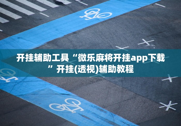 开挂辅助工具“微乐麻将开挂app下载”开挂(透视)辅助教程