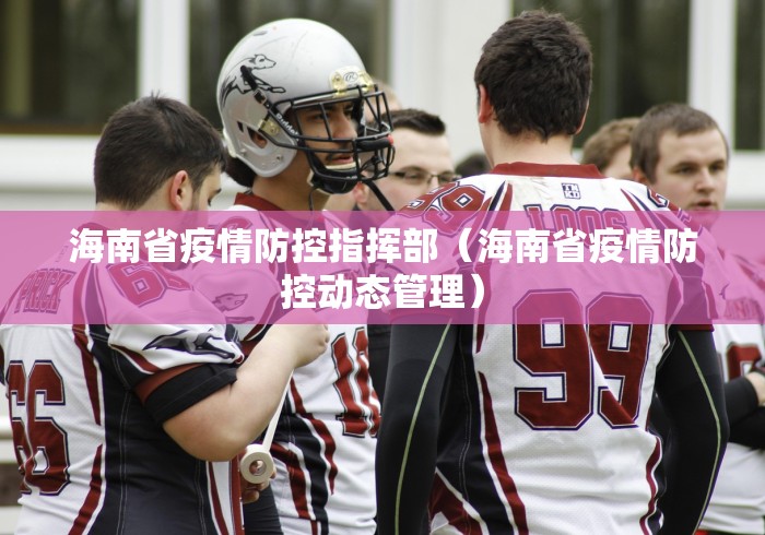 海南省疫情防控指挥部（海南省疫情防控动态管理）