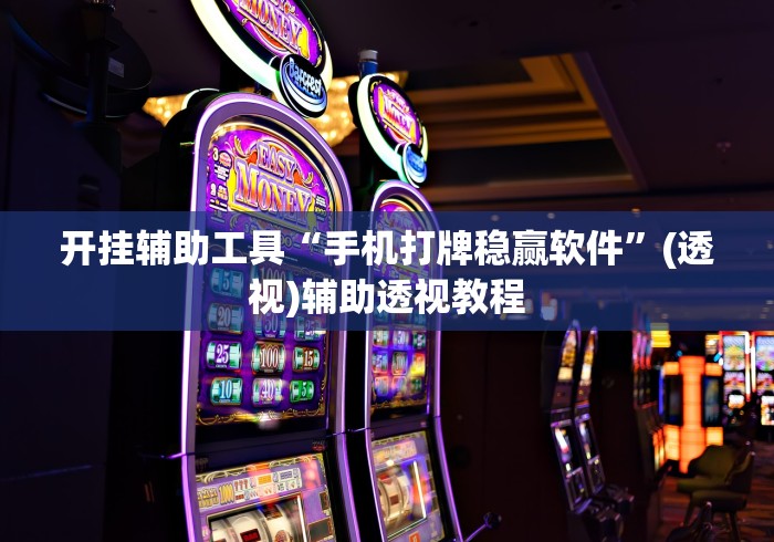 开挂辅助工具“手机打牌稳赢软件”(透视)辅助透视教程