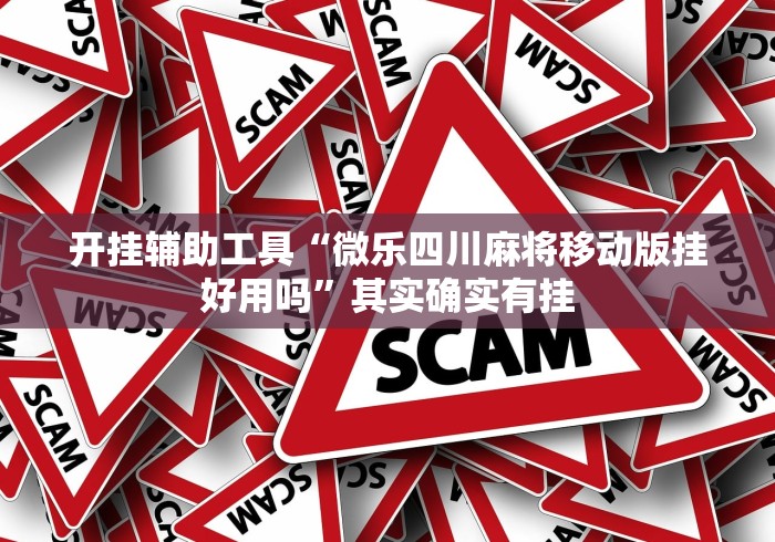 开挂辅助工具“微乐四川麻将移动版挂好用吗”其实确实有挂