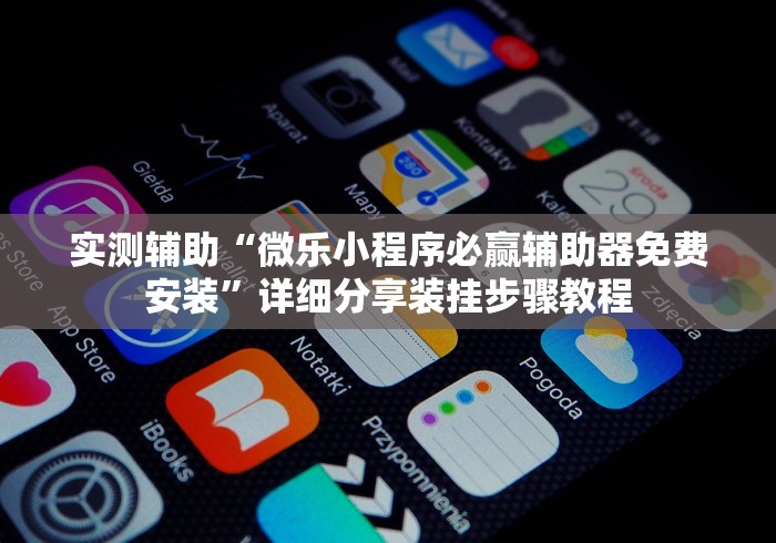 实测辅助“微乐小程序必赢辅助器免费安装”详细分享装挂步骤教程