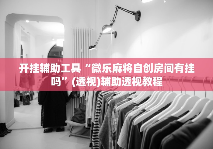 开挂辅助工具“微乐麻将自创房间有挂吗”(透视)辅助透视教程