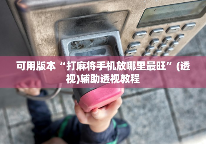 可用版本“打麻将手机放哪里最旺”(透视)辅助透视教程