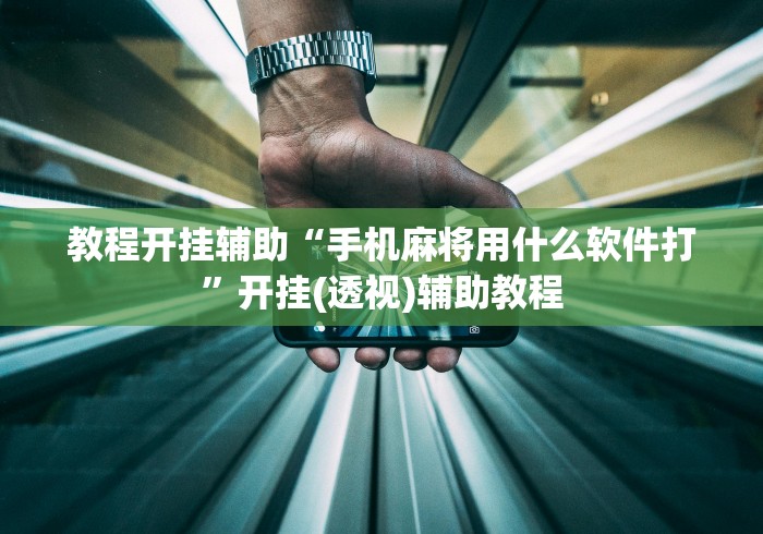 教程开挂辅助“手机麻将用什么软件打”开挂(透视)辅助教程