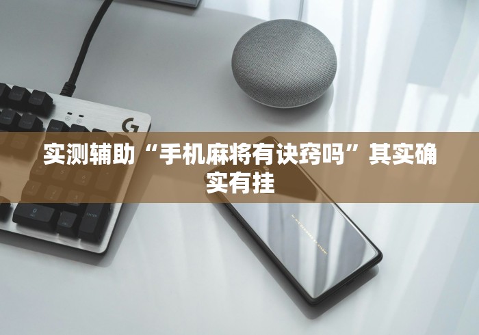 实测辅助“手机麻将有诀窍吗”其实确实有挂