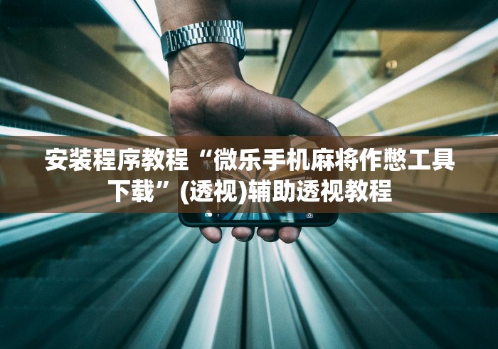 安装程序教程“微乐手机麻将作憋工具下载”(透视)辅助透视教程
