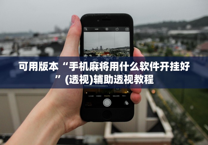 可用版本“手机麻将用什么软件开挂好”(透视)辅助透视教程