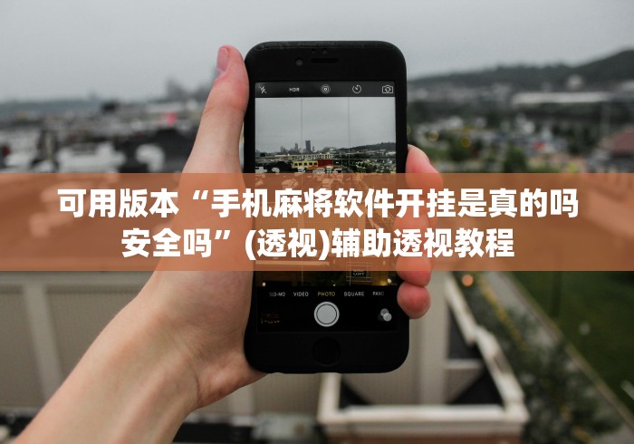 可用版本“手机麻将软件开挂是真的吗安全吗	”(透视)辅助透视教程