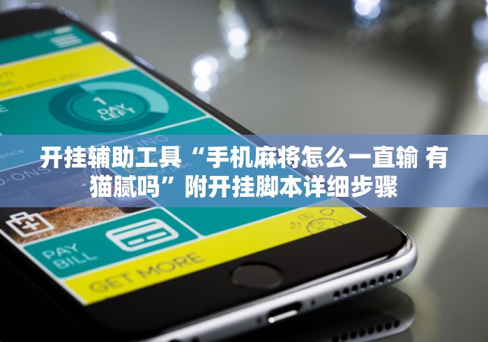 开挂辅助工具“手机麻将怎么一直输 有猫腻吗”附开挂脚本详细步骤