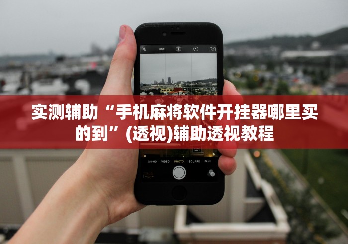实测辅助“手机麻将软件开挂器哪里买的到”(透视)辅助透视教程