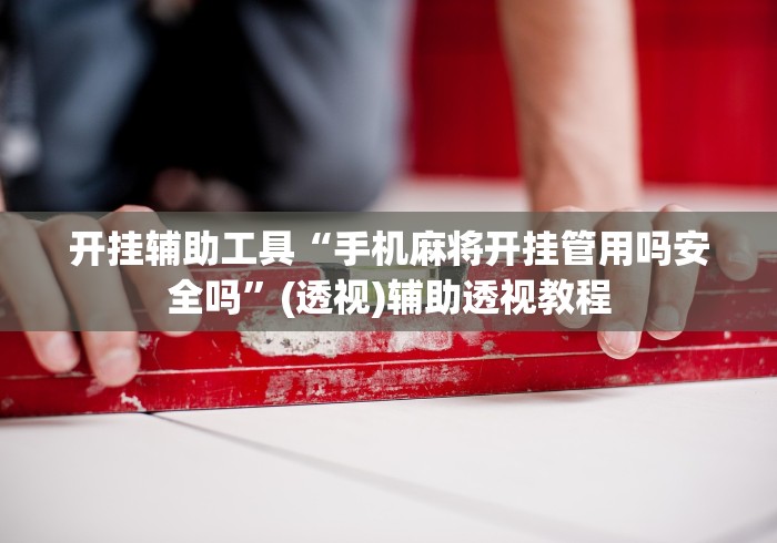 开挂辅助工具“手机麻将开挂管用吗安全吗”(透视)辅助透视教程