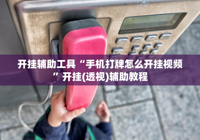 开挂辅助工具“手机打牌怎么开挂视频”开挂(透视)辅助教程