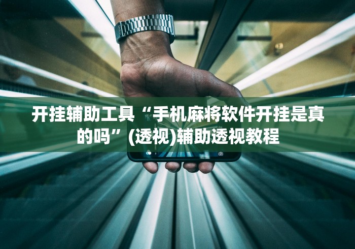 开挂辅助工具“手机麻将软件开挂是真的吗”(透视)辅助透视教程