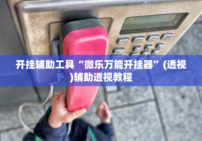 开挂辅助工具“微乐万能开挂器”(透视)辅助透视教程