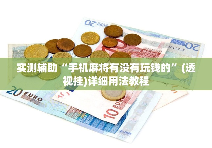 实测辅助“手机麻将有没有玩钱的”(透视挂)详细用法教程