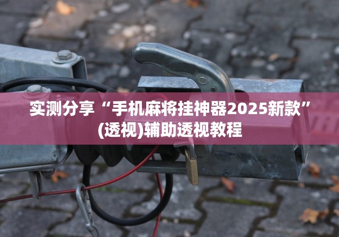 实测分享“手机麻将挂神器2025新款”(透视)辅助透视教程