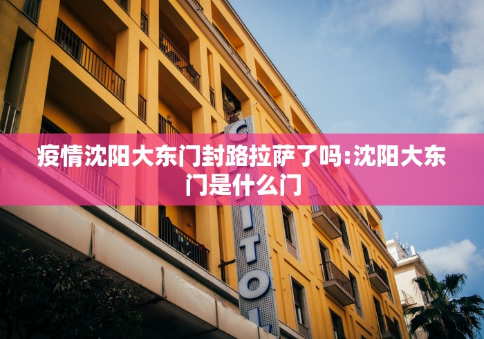 疫情沈阳大东门封路拉萨了吗:沈阳大东门是什么门