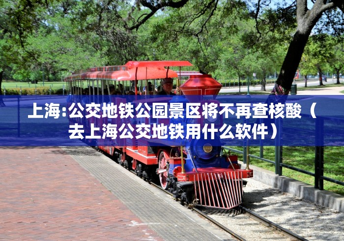 上海:公交地铁公园景区将不再查核酸(去上海公交地铁用什么软件) 上海:公交地铁公园景区将不再查核酸(去上海公交地铁用什么软件)
