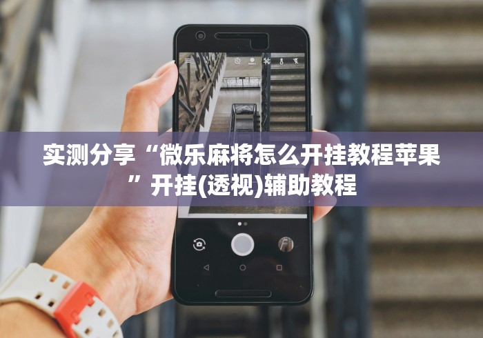 实测分享“微乐麻将怎么开挂教程苹果”开挂(透视)辅助教程