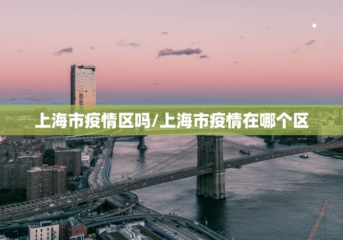 上海市疫情区吗/上海市疫情在哪个区 上海市疫情区吗/上海市疫情在哪个区