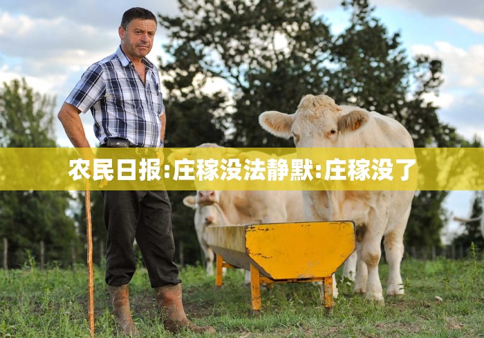 农民日报:庄稼没法静默:庄稼没了 农民日报:庄稼没法静默:庄稼没了