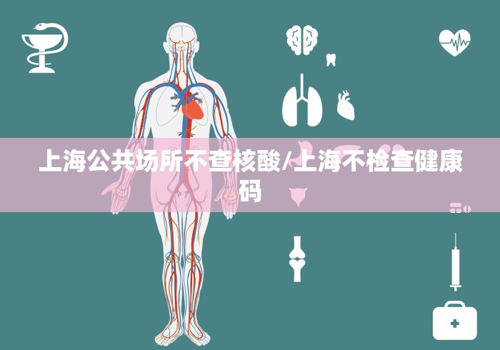 上海公共场所不查核酸/上海不检查健康码
