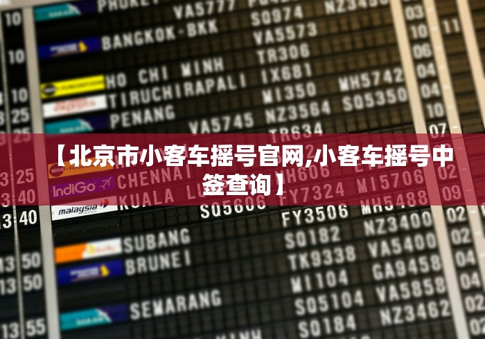 【北京市小客车摇号官网,小客车摇号中签查询】