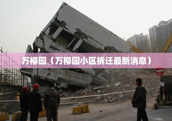 万柳园（万柳园小区拆迁最新消息）