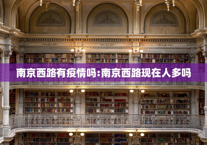 南京西路有疫情吗:南京西路现在人多吗