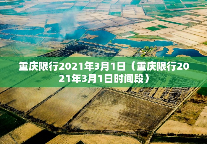 重庆限行2021年3月1日(重庆限行2021年3月1日时间段) 重庆限行2021年3月1日(重庆限行2021年3月1日时间段)