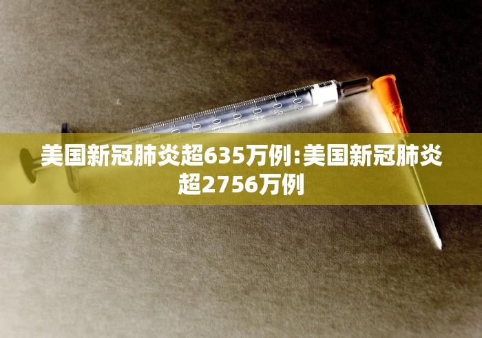 美国新冠肺炎超635万例:美国新冠肺炎超2756万例 美国新冠肺炎超635万例:美国新冠肺炎超2756万例