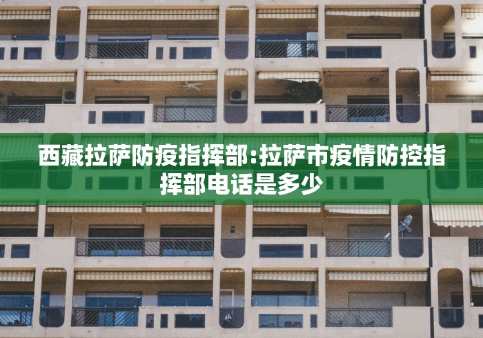 西藏拉萨防疫指挥部:拉萨市疫情防控指挥部电话是多少