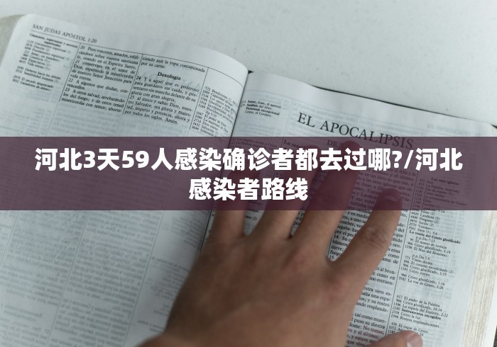河北3天59人感染确诊者都去过哪?/河北感染者路线