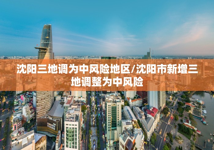 沈阳三地调为中风险地区/沈阳市新增三地调整为中风险