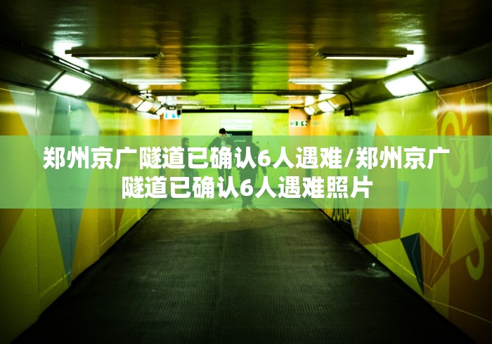 郑州京广隧道已确认6人遇难/郑州京广隧道已确认6人遇难照片
